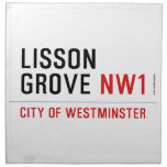 Lisson grove  Napkins
