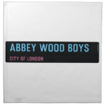 abbey wood boys   Napkins