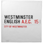 Westminster English  Napkins
