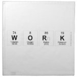 WORK  Napkins