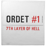 ORDET  Napkins