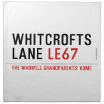 whitcrofts lane  Napkins