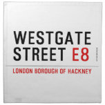 Westgate street  Napkins
