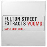 Fulton street Extracts  Napkins