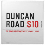 Duncan  Road  Napkins