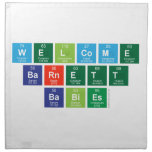 Welcome
 Barnett
 Babies  Napkins