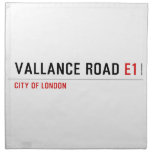 vallance road  Napkins