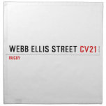 Webb Ellis Street  Napkins