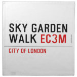 sky garden walk  Napkins