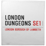 london dungeons  Napkins