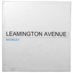 Leamington Avenue  Napkins
