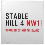 stable hill 4  Napkins