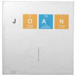JOAN
 
   Napkins