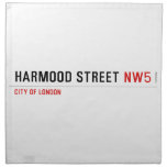 Harmood street  Napkins