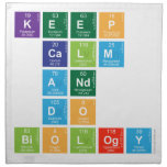 KEEP 
 CALM
 AND 
 DO 
 BIOLOGY  Napkins