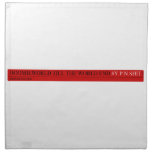 Boomieworld till the world end  Napkins