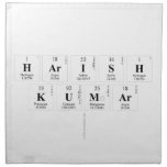 
 Harish
 Kumar
   Napkins