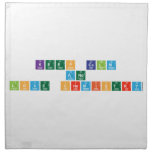 keep calm 
 and 
 love chemistry  Napkins