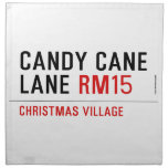 Candy Cane Lane  Napkins