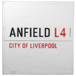 Anfield  Napkins