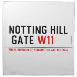 notting hill  gate  Napkins