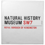 natural history museum  Napkins