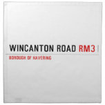 WINCANTON ROAD  Napkins
