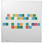 I love you
 You love me
 
 WE NO DO NO BARNY
 AROUND HERE  Napkins