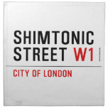 Shimtonic Street  Napkins