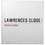 Lawrences CLose  Napkins