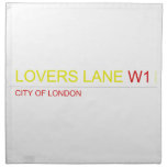 LOVERS LANE  Napkins