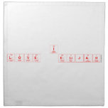 I 
 LOVE  ELIJAH                               Napkins