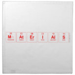 Materials  Napkins