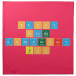 Happy 
 Second
 Anniversary
 BOO  Napkins