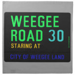 Weegee Road  Napkins