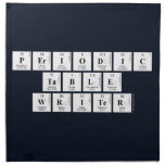 Periodic
 Table
 Writer  Napkins