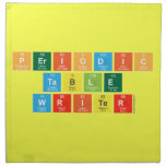 Periodic
 Table
 Writer  Napkins
