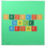 Periodic
 Table
 Writer  Napkins