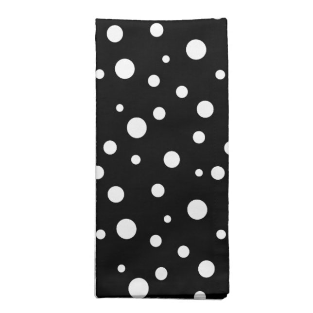Napkins Set-Polka Dots (Folded)