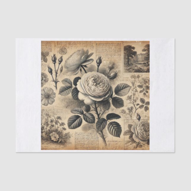 napkins, tissue paper, decoupage paper (Front)