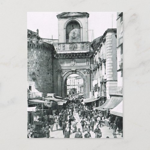 Naples 1908 Porta Capuano Postcard