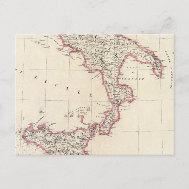 Naples and Sicily 26 Postcard (Front)