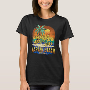 Naples Beach Florida Family Vacation 2022 Souvenir T-Shirt