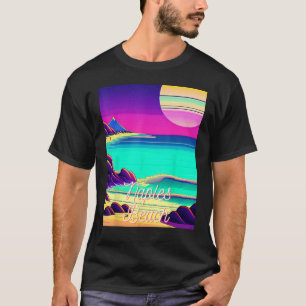 Naples Beach Florida Parasdise Retro Vintage T-Shirt