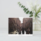 Naples Buildings (Napoli) Flat Card (Standing Front)