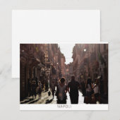 Naples Buildings (Napoli) Flat Card (Front/Back)