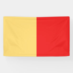 Naples city flag italy symbol napoli banner