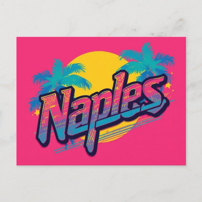 Naples dream postcard (Front)