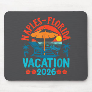 Naples Florida 2026 Family Vacation Beach Summer V Mouse Pad