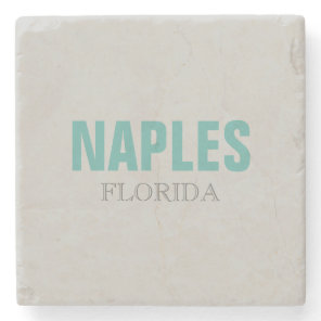 Naples Florida Beach Style Stone Coaster